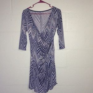 Cute faux wrap dress